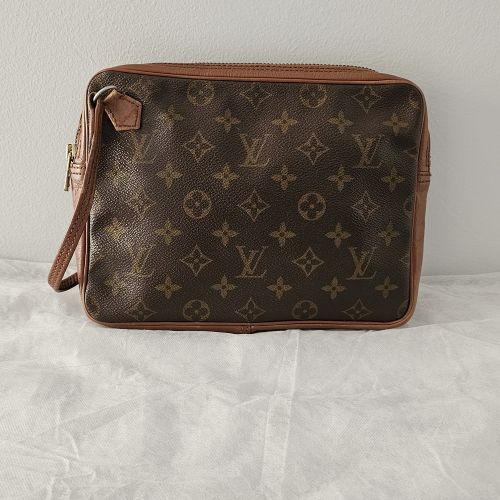 Louis Vuitton Brown Monogram Clutch